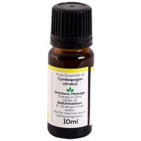 Ohm Oils Pure Lemongrass Essential Oil